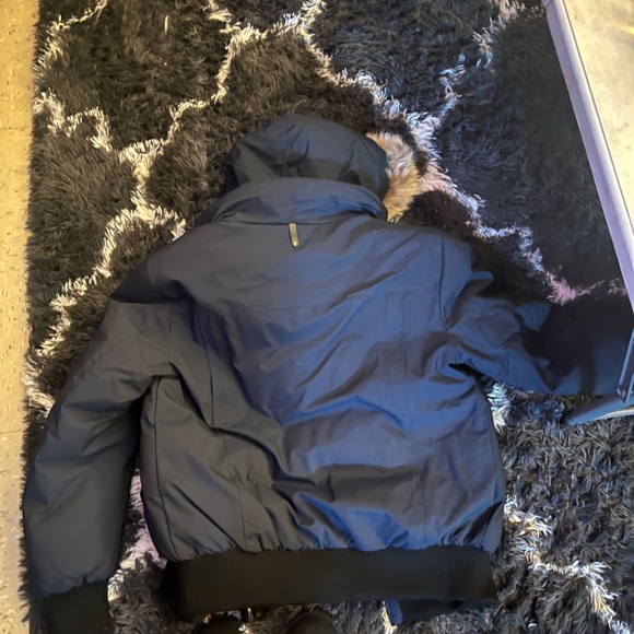 Brand new mackage men coat. Navy blue color